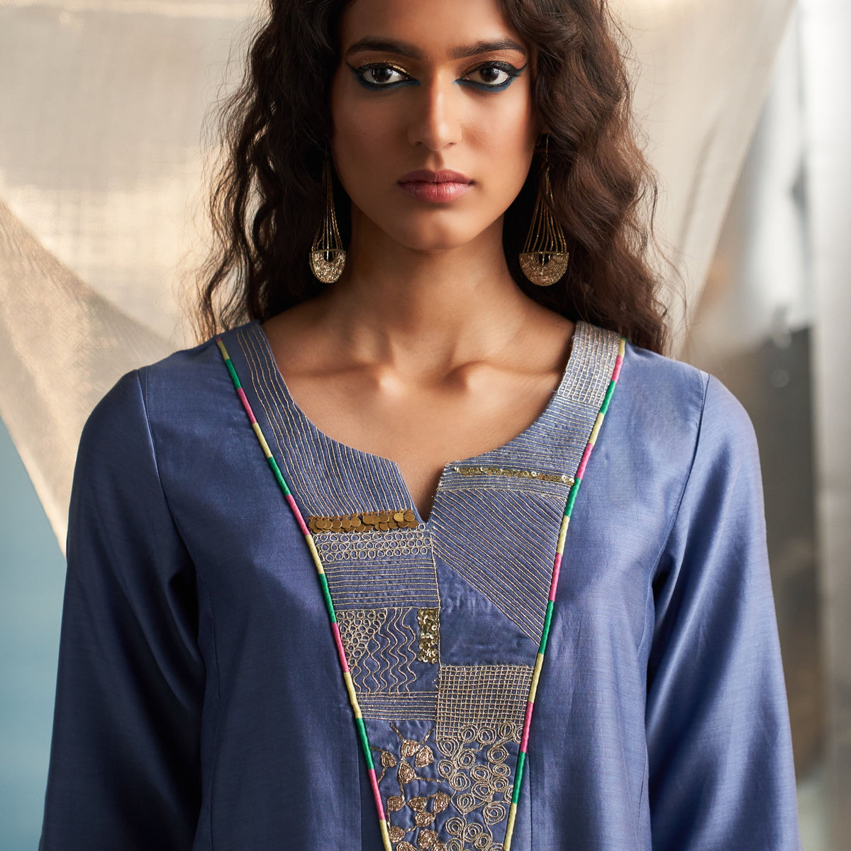 Flared Kurta Set (2 Colour Options)