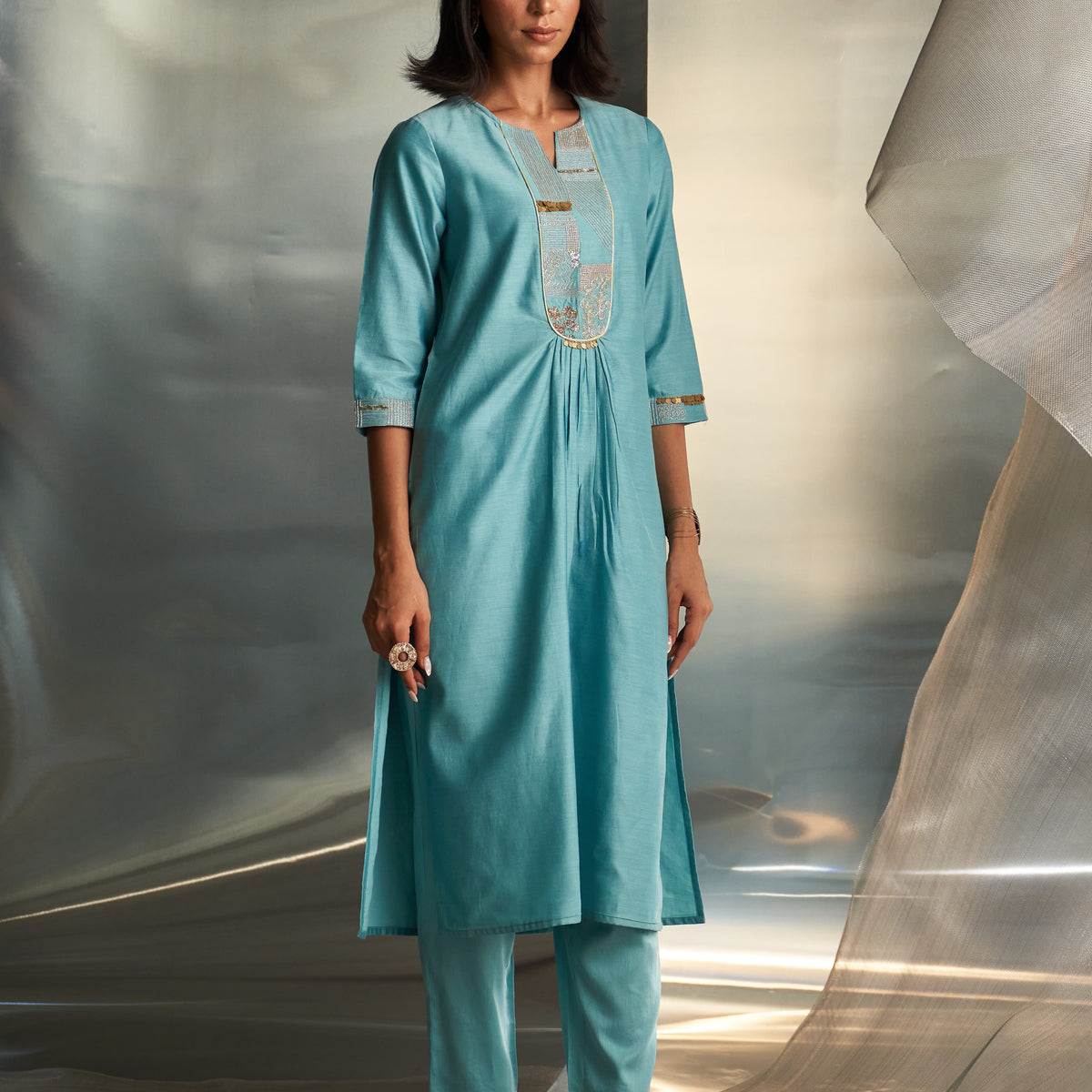miSr Gathered Kurta Set (2 Color Options)